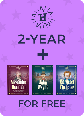 2 year plan + FREE: Wayne + Hamilton + Thatcher - 12.99/Month